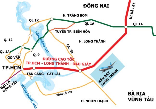 Quy mô 4 làn xe trên tổng chiều dài 55,7 km