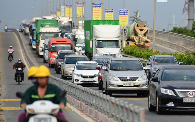 Ðoạn đầu đường cao tốc TP HCM - Long Thành - Dầu Giây