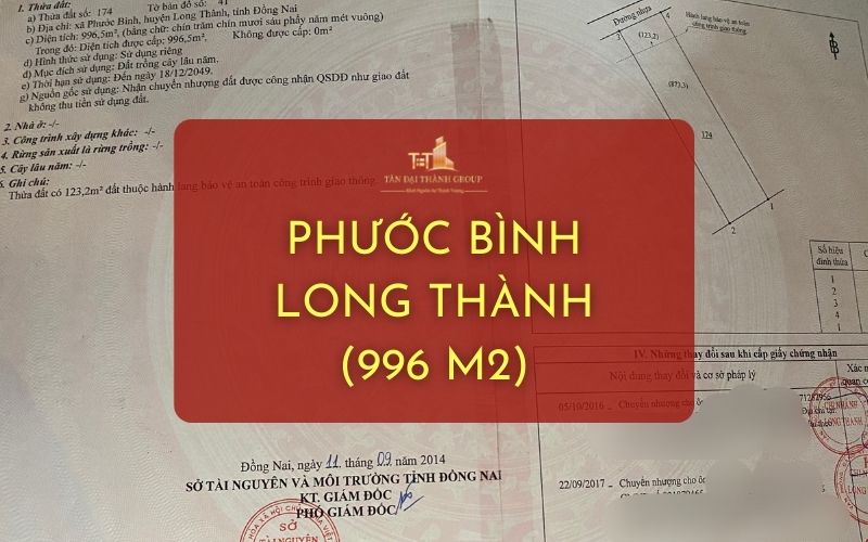 Long Thành - Thửa 41.174 Phước Bình