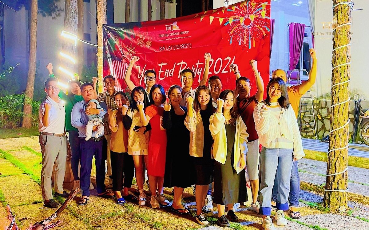 Ảnh 1. Tân Đại Thành Group tổ chức Year End Party 2021 tại Thành phố Đà Lạt