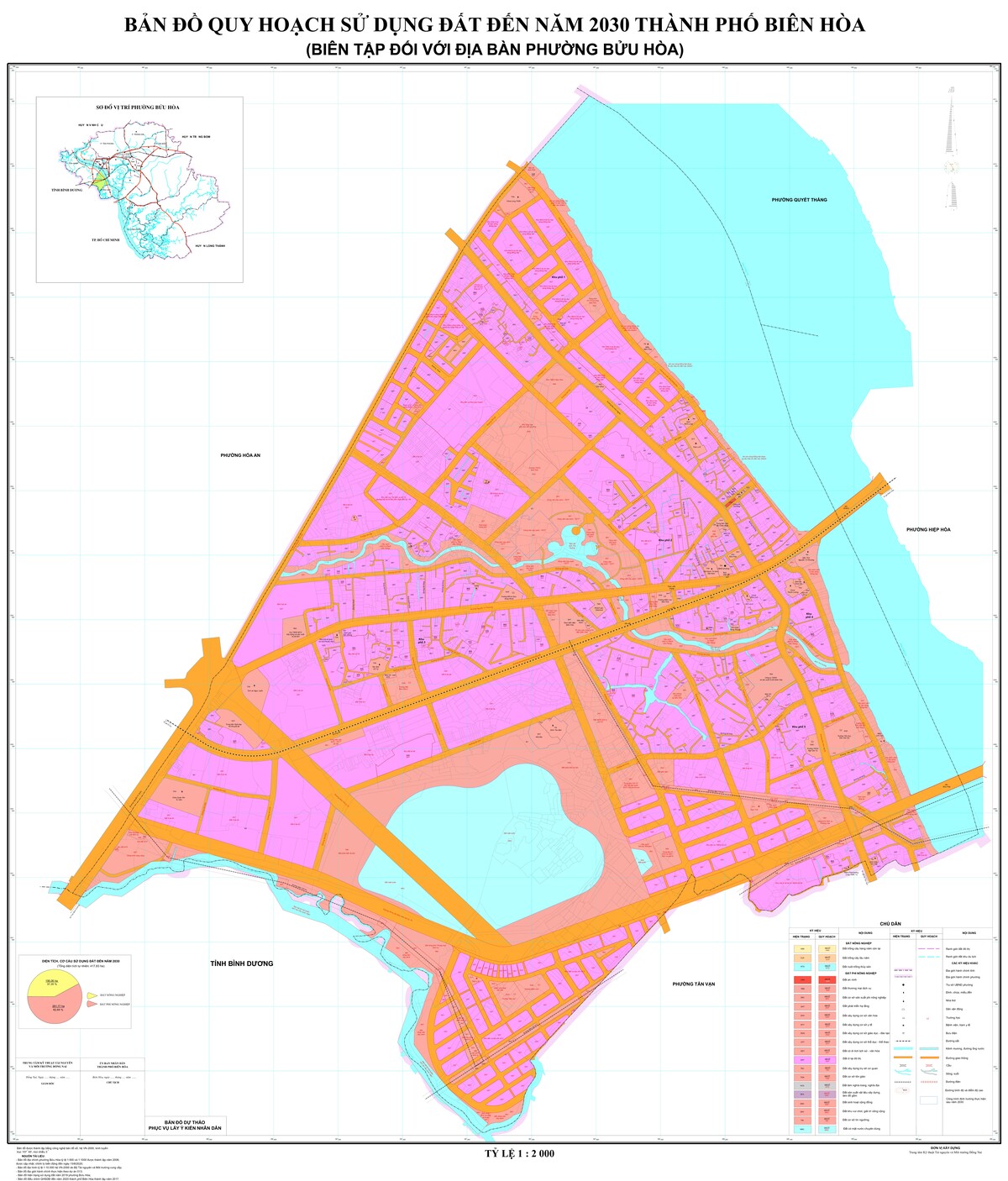 Bản đồ quy hoạch phường Bửu Hòa, thành phố Biên Hòa, tỉnh Đồng Nai đến năm 2030