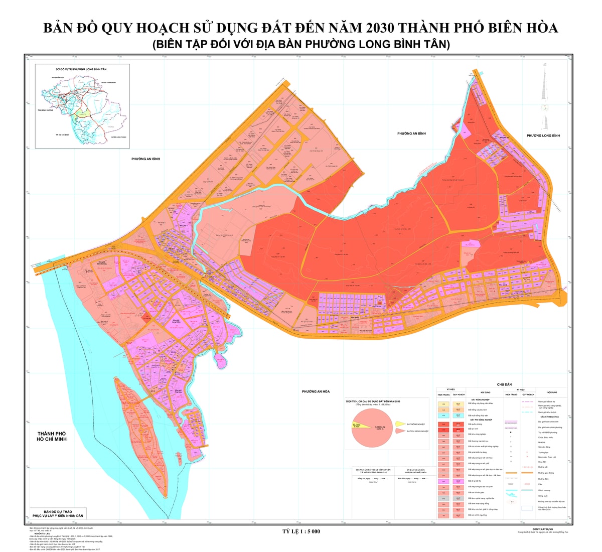 Bản đồ quy hoạch phường Long Bình Tân, thành phố Biên Hòa, tỉnh Đồng Nai đến năm 2030