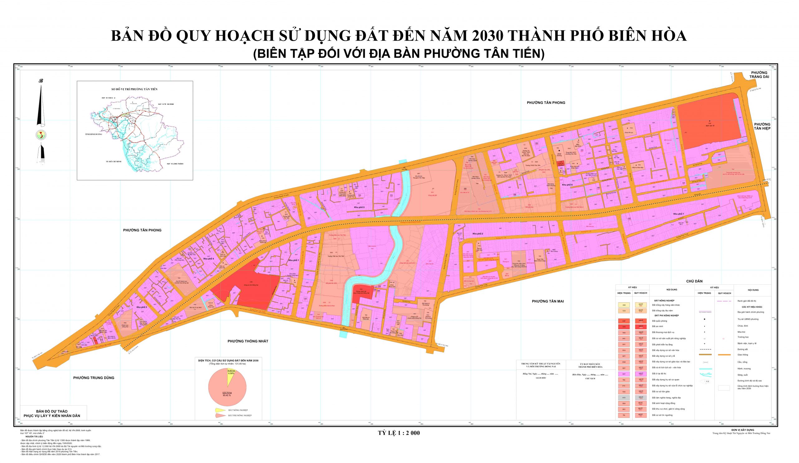 Bản đồ quy hoạch phường Tân Tiến cập nhật mới nhất với đầy đủ các thông tin về cơ sở hạ tầng, kênh mương và các địa điểm công cộng. Đừng bỏ lỡ cơ hội xem hình ảnh để biết thêm về quy hoạch phát triển phường Tân Tiến.