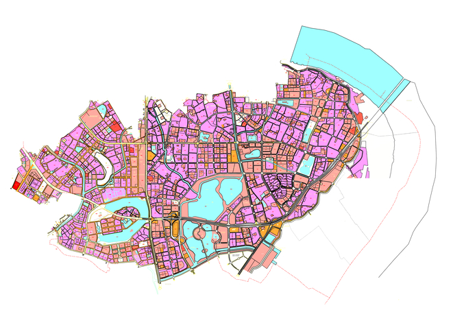 Bản đồ quy hoạch quận Hoàng Mai, Hà Nội đến năm 2030