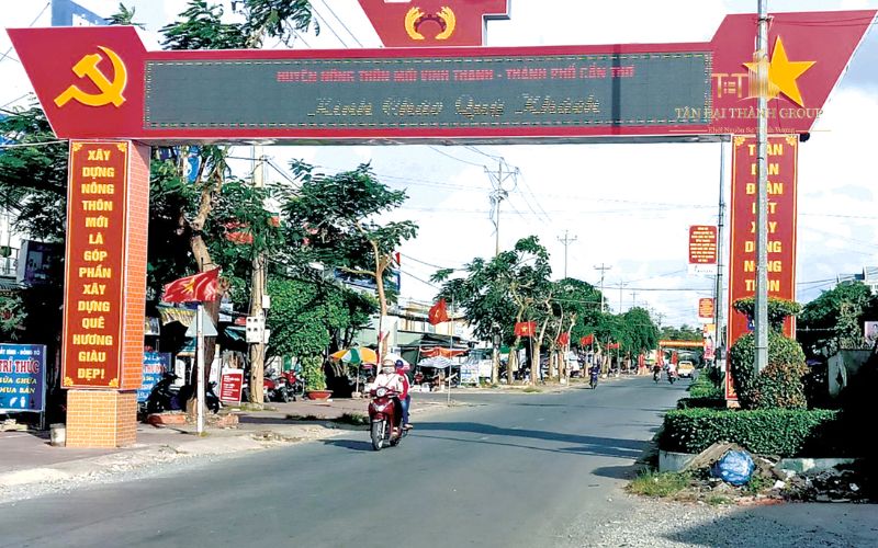 Cổng chào huyện Vĩnh Thạnh, Cần Thơ
