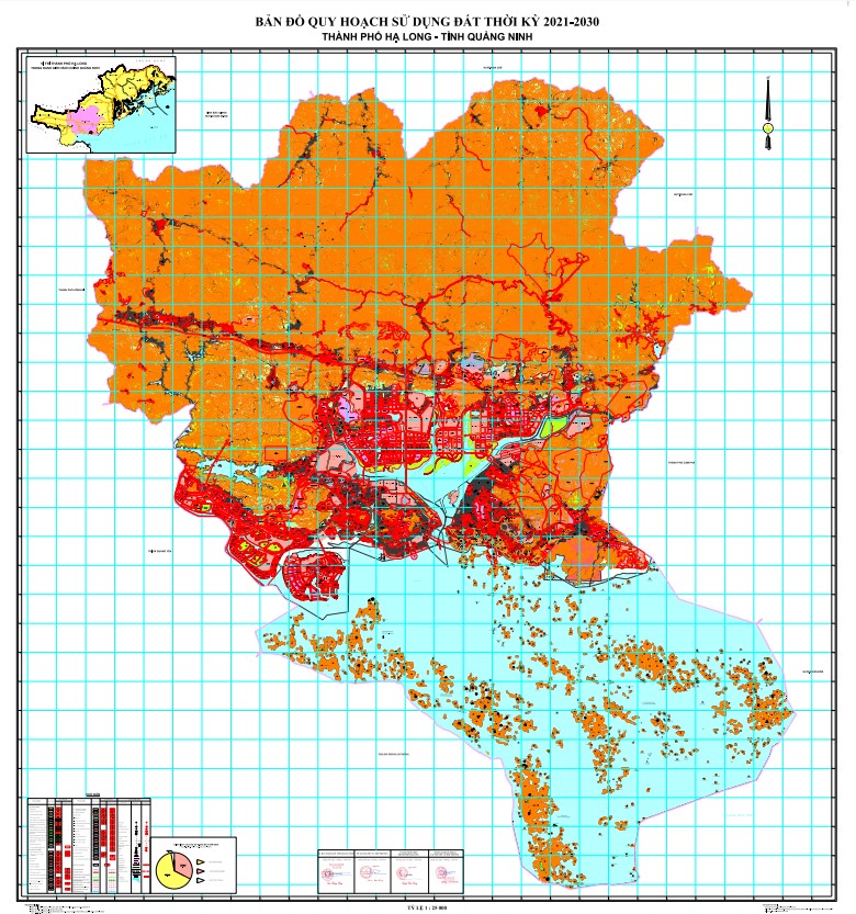 Bản đồ quy hoạch thành phố Hạ Long, tỉnh Quảng Ninh đến năm 2030