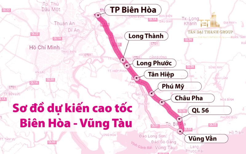 Đôi nét về dự án cao tốc Biên Hòa - Vũng Tàu