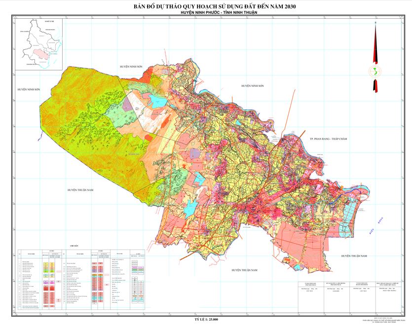 Bản đồ quy hoạch huyện Ninh Phước, tỉnh Ninh Thuận đến năm 2030