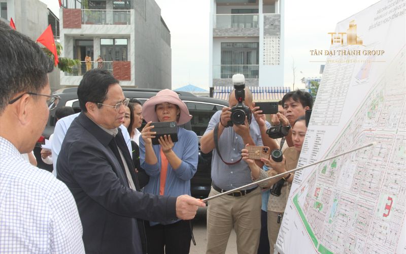Sân bay Long Thành: Thủ tướng Phạm Minh Chính kiểm tra và đốc thúc tiến độ thi công