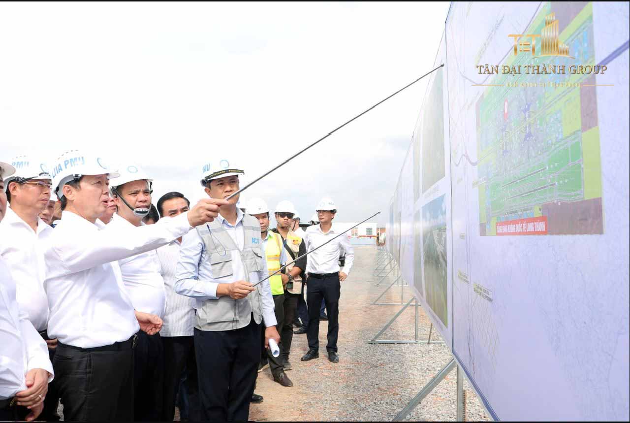 Phó thủ tướng Trần Hồng Hà kiểm tra thực địa dự án sân bay Long Thành